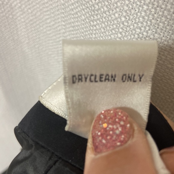 S.L.B. Embroidered Silk Cocktail Slacks Size 18 - Picture 7 of 11